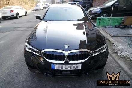 BMW 320i MSP 키드니그릴 랩핑 시공! / 의정부 신곡동