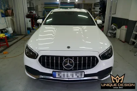벤츠 E250 아방가르드 실내랩핑 시공기- 4D리얼카본 / 의정부 신곡동