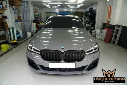 BMW(G30) 530E 크롬죽이기 랩핑 시공기- / 의정부 신곡동