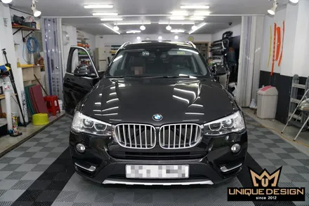 BMW X3 (F25) 실내랩핑- 3M2080 매트릭스 블랙 / 의정부 신곡동
