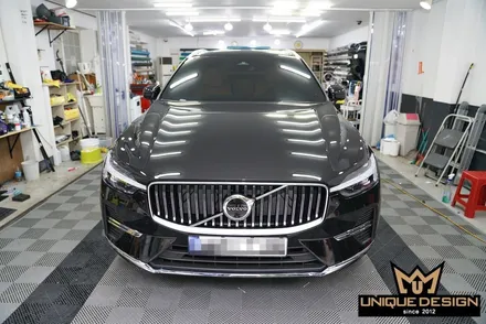 XC60 크롬죽이기, 휠랩핑. 의정부랩핑샵 유니크디자인에서 / 의정부 신곡동
