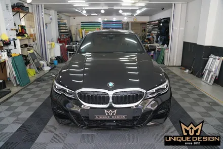 BMW(G20)3시리즈 LCI 키드니그릴 고광택랩핑 / 의정부 신곡동