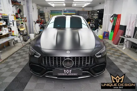 벤츠 GT63S AMG 크롬딜리트- 나이트패키지 랩핑 시공기! / 의정부 신곡동