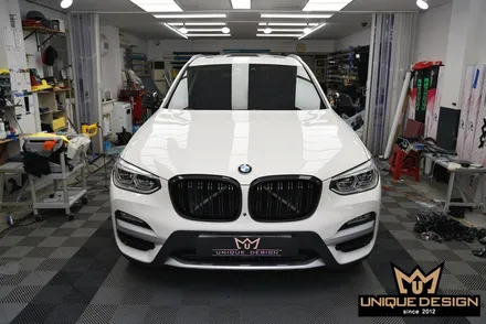 BMW X3 (G01) 윈도우몰딩 랩핑- 고광택 크롬딜리트 / 의정부 신곡동