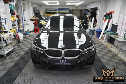 의정부 크롬죽이기 시공후 변화된 BMW G20 3시리즈!! / 의정부 신곡동
