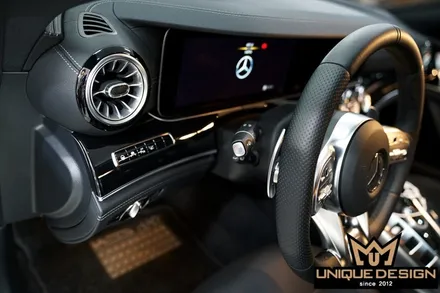 GT43AMG 5D리얼카본 실내랩핑 시공기- / 의정부 신곡동