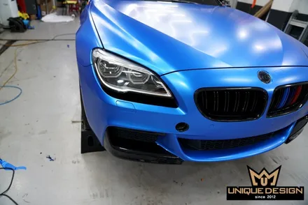 BMW 640D 그란쿠페 전체랩핑 시공기- (다산, 별내) / 의정부 신곡동