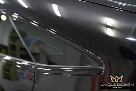 벤츠 GT43AMG 크롬죽이기 랩핑 시공기- / 의정부 신곡동