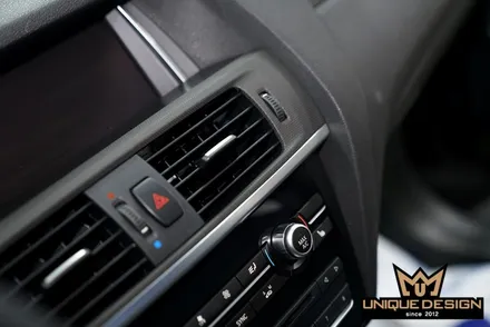 BMW X3 (F25) 실내랩핑- 3M2080 매트릭스 블랙 / 의정부 신곡동