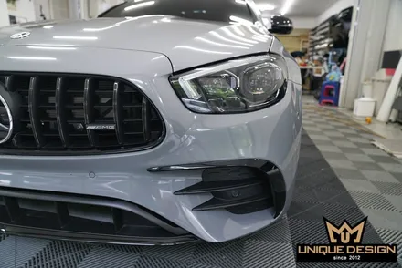 벤츠 E53AMG 전체랩핑 시공으로 크래용컬러 만들기- / 의정부 신곡동