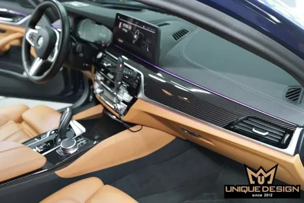 BMW(G30)530i 실내랩핑 시공으로- 분위기전환성공! / 의정부 신곡동