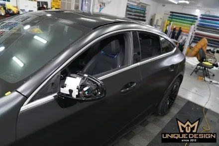 벤츠 GT43AMG 전체랩핑 + 크롬딜리트 / 의정부 신곡동