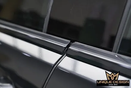 BMW 850i 크롬딜리트 + 휠랩핑 시공으로 올블랙 완료! / 의정부 신곡동