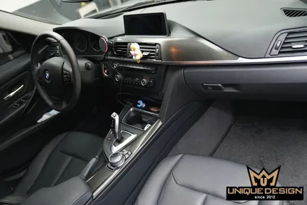 BMW 3시리즈(F30) 실내랩핑- 우드죽이기 완료! / 의정부 신곡동