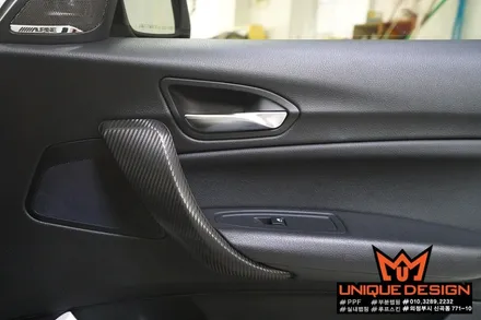 (의정부)BMW 118D 실내랩핑, 노원, 의정부, 양주, 포천 랩핑, 카스킨, 유니크디자인 / 의정부 신곡동