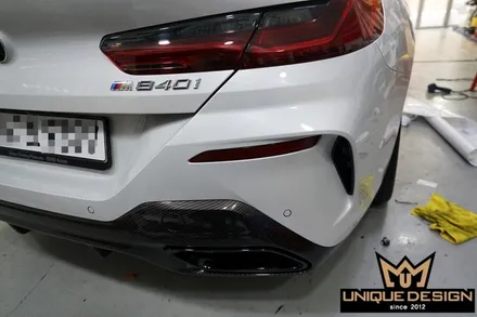 BMW 840i 크롬죽이기, 리어 디퓨져, 키드니그릴, 카본랩핑, 유니크디자인 / 의정부 신곡동