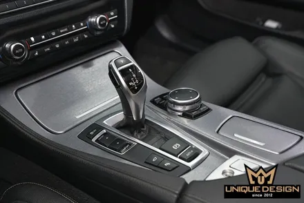 BMW 520D 실내랩핑 (F10), 알루미늄브러쉬 / 의정부 신곡동