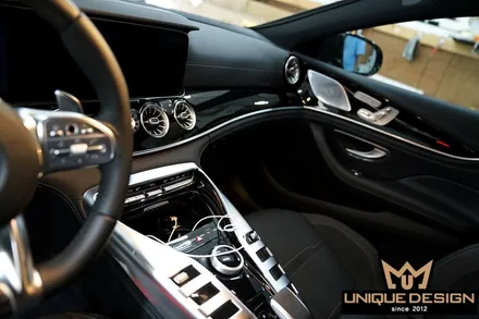 GT43AMG 5D리얼카본 실내랩핑 시공기- / 의정부 신곡동