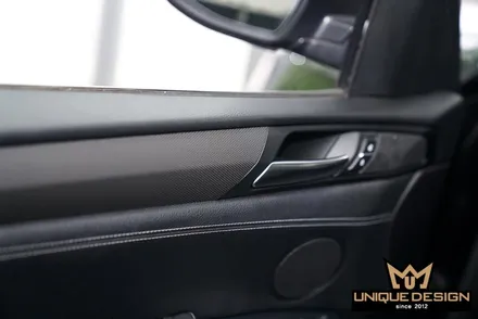 BMW X3 (F25) 실내랩핑- 3M2080 매트릭스 블랙 / 의정부 신곡동