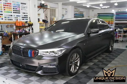 BMW 520D 전체랩핑. 남양주 랩핑 자동차컬러바꾸기 / 의정부 신곡동