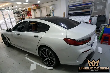 BMW 840i 크롬죽이기, 리어 디퓨져, 키드니그릴, 카본랩핑, 유니크디자인 / 의정부 신곡동