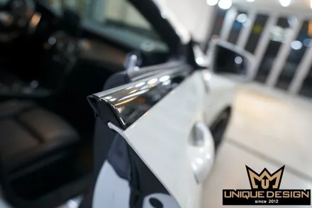 (의정부) 벤츠 CLA45AMG 파츠 부분랩핑, 윈도우 크롬딜리트 / 의정부 신곡동