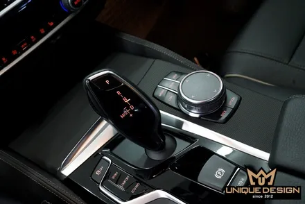 BMW 520D(G30) 실내랩핑, 3M2080매트릭스블랙 / 의정부 신곡동