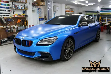 BMW 640D 그란쿠페 전체랩핑 시공기- (다산, 별내) / 의정부 신곡동