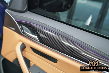 BMW(G30)530i 실내랩핑 시공으로- 분위기전환성공! / 의정부 신곡동