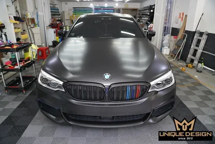 BMW 520D 전체랩핑. 남양주 랩핑 자동차컬러바꾸기 / 의정부 신곡동