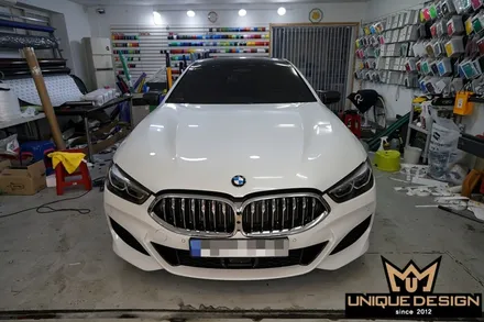 BMW 840i 크롬죽이기, 리어 디퓨져, 키드니그릴, 카본랩핑, 유니크디자인 / 의정부 신곡동