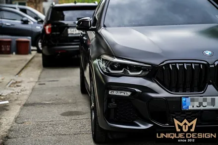 (의정부) BMW X6 G06 사틴블랙 전체 풀 랩핑 시공기- / 의정부 신곡동