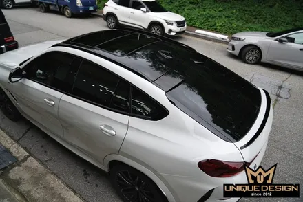 BMW X6 고광택 루프스킨 시공기- 양주 랩핑, 루프스킨 믿고 맡기세요! / 의정부 신곡동
