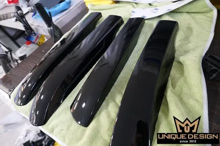 모하비 더 마스터 크롬죽이기, 딜리트, 블랙팩 랩핑 시공은 유니크디자인 / 의정부 신곡동
