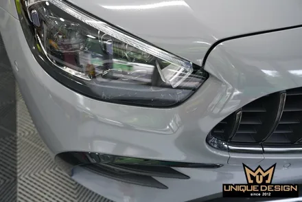 벤츠 E53AMG 전체랩핑 시공으로 크래용컬러 만들기- / 의정부 신곡동