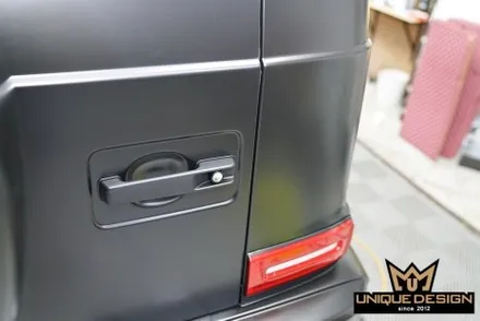 의정부전체랩핑 벤츠 G63AMG, 지바겐 최난이도 시공도 사틴블랙으로 완벽하게 / 의정부 신곡동