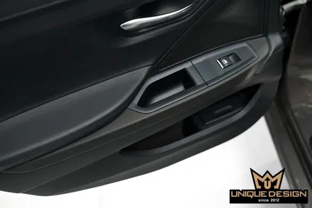 BMW 640D 그란쿠페 실내랩핑, 3M2080 매트리스블랙 / 의정부 신곡동