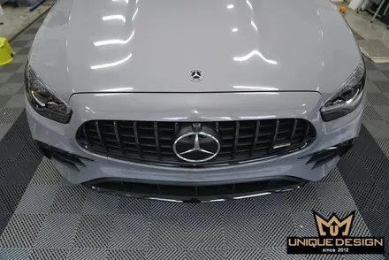 벤츠 E53AMG 전체랩핑 시공으로 크래용컬러 만들기- / 의정부 신곡동