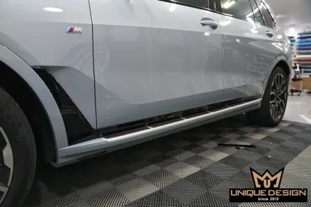BMW X7 크롬딜리트(크롬죽이기) 고광택랩핑 시공기- / 의정부 신곡동