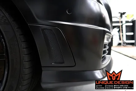 벤츠 SLK55 AMG. 사틴블랙 전체랩핑 시공기, 동영상 포함, 의정부랩핑 / 의정부 신곡동