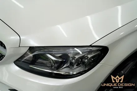 벤츠 C200(W205) 까브리올레 전체랩핑 시공기- / 의정부 신곡동