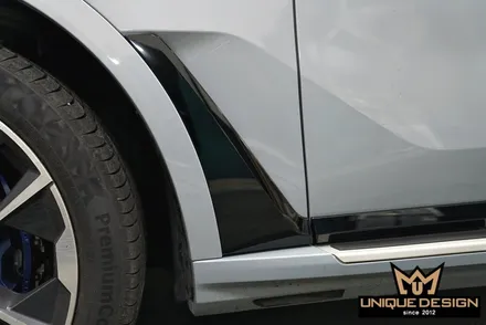 BMW X7 크롬딜리트(크롬죽이기) 고광택랩핑 시공기- / 의정부 신곡동