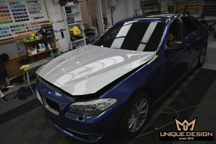 의정부 전체랩핑, BMW F10 528i 랩핑제거 후 전체랩핑 재시공 (feat. 양주전체랩핑) / 의정부 신곡동