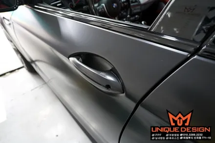 (의정부) BMW F10 M5 풀랩핑 시공기, 사틴블랙, 의정부래핑샵 / 의정부 신곡동
