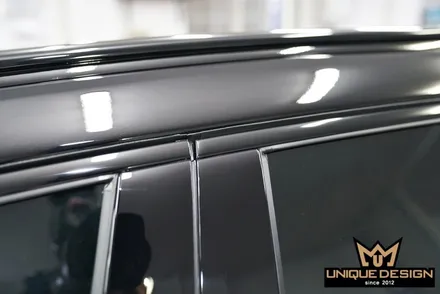XC60 크롬죽이기, 휠랩핑. 의정부랩핑샵 유니크디자인에서 / 의정부 신곡동