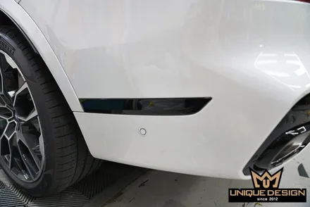 BMW X7 크롬딜리트. 고광택 필름으로 시공되었습니다. / 의정부 신곡동