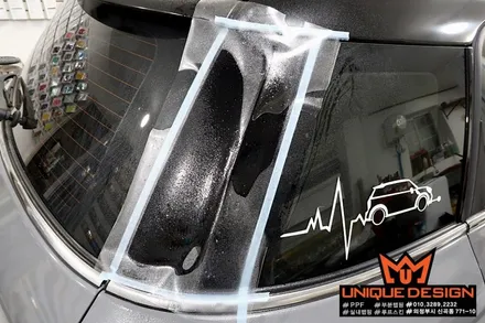 (의정부) 컨트리맨 PPF 생활보호 패키지 부착, Paint protection film / 의정부 신곡동