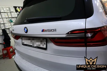 BMW X 7 크롬딜리트, 키드니그릴, 사이드미러, 의정부 랩핑, 카스킨, 유니크디자인 / 의정부 신곡동
