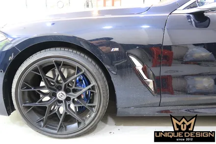 BMW 8시리즈(840i) 크롬 딜리트, 죽이기 + 리어디퓨져 카본랩핑 / 의정부 신곡동
