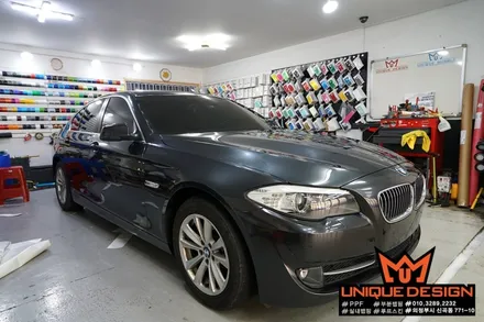 (의정부 랩핑) BMW 5 전체랩핑, 의정부 전체랩핑, 의정부 풀랩핑, 유니크디자인, 카스킨, 랩핑 / 의정부 신곡동